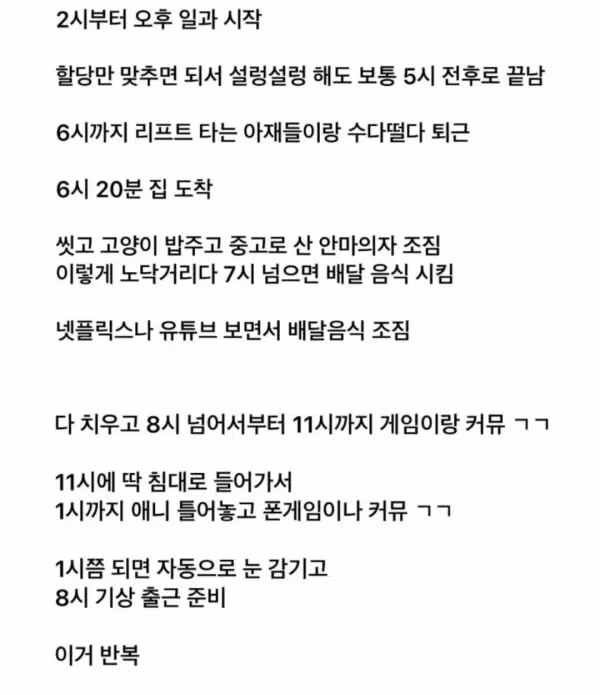 해탈한 30대 남성의 일상 - 개드립 인기글 이미지 3 - 밈카세