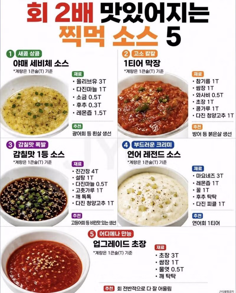 회 2배 맛있어지는 찍먹소스5 - 뽐뿌 인기글 이미지 1 - 밈카세