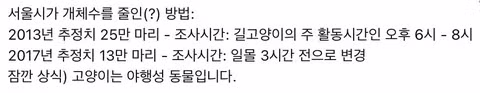 매년 늘어나는 길고양이 중성화 예산과 실제 성과 - 인벤 인기글 이미지 3 - 밈카세
