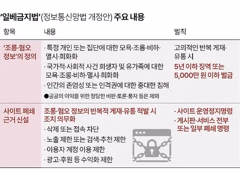 세계 최초 커뮤니티 검열법 도입 요약 - 디시인사이드 인기글 이미지 2 - 밈카세