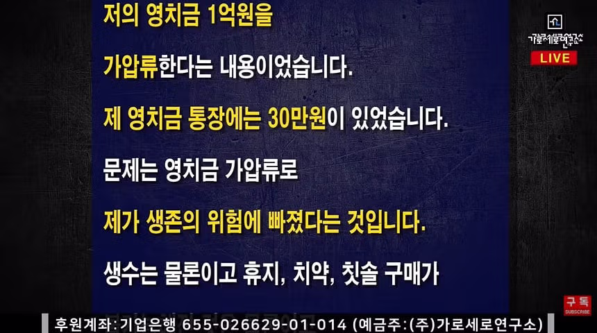 옥중에서 편지를 보낸 김세의 가세연 대표의 주장 - 디시인사이드 인기글 이미지 4 - 밈카세