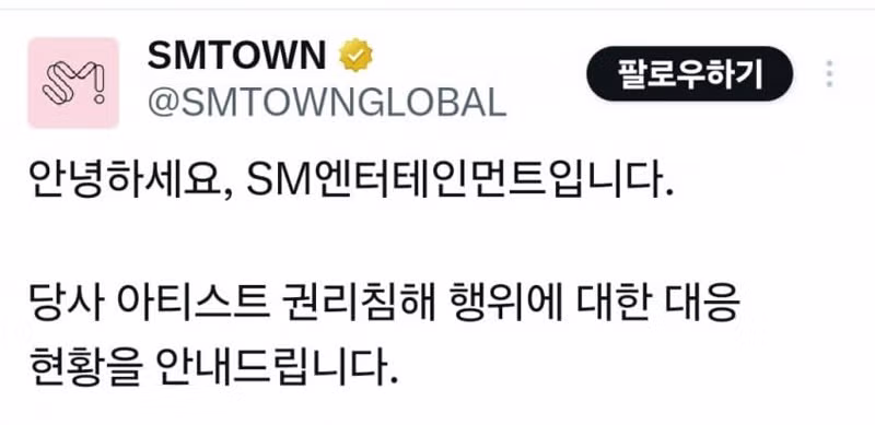 SM엔터 합격자 명단에 포함된 트위터 악플러 - 디시인사이드 인기글 이미지 3 - 밈카세