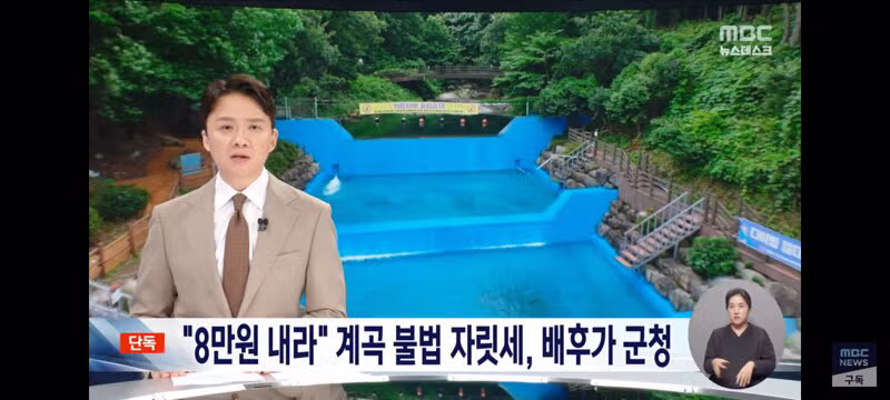 계곡 불법 자릿세 근절하라 했더니 평상을 깔아준 군청 - 인벤 인기글 이미지 1 - 밈카세