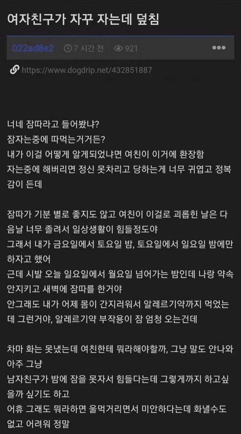 잠따라는 밈을 알고 계신가요 - 뽐뿌 인기글 이미지 1 - 밈카세