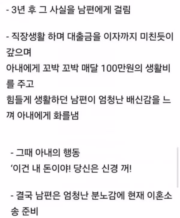 3년 동안 남편 몰래 숨겨온 아내의 비밀 - 인벤 인기글 이미지 2 - 밈카세