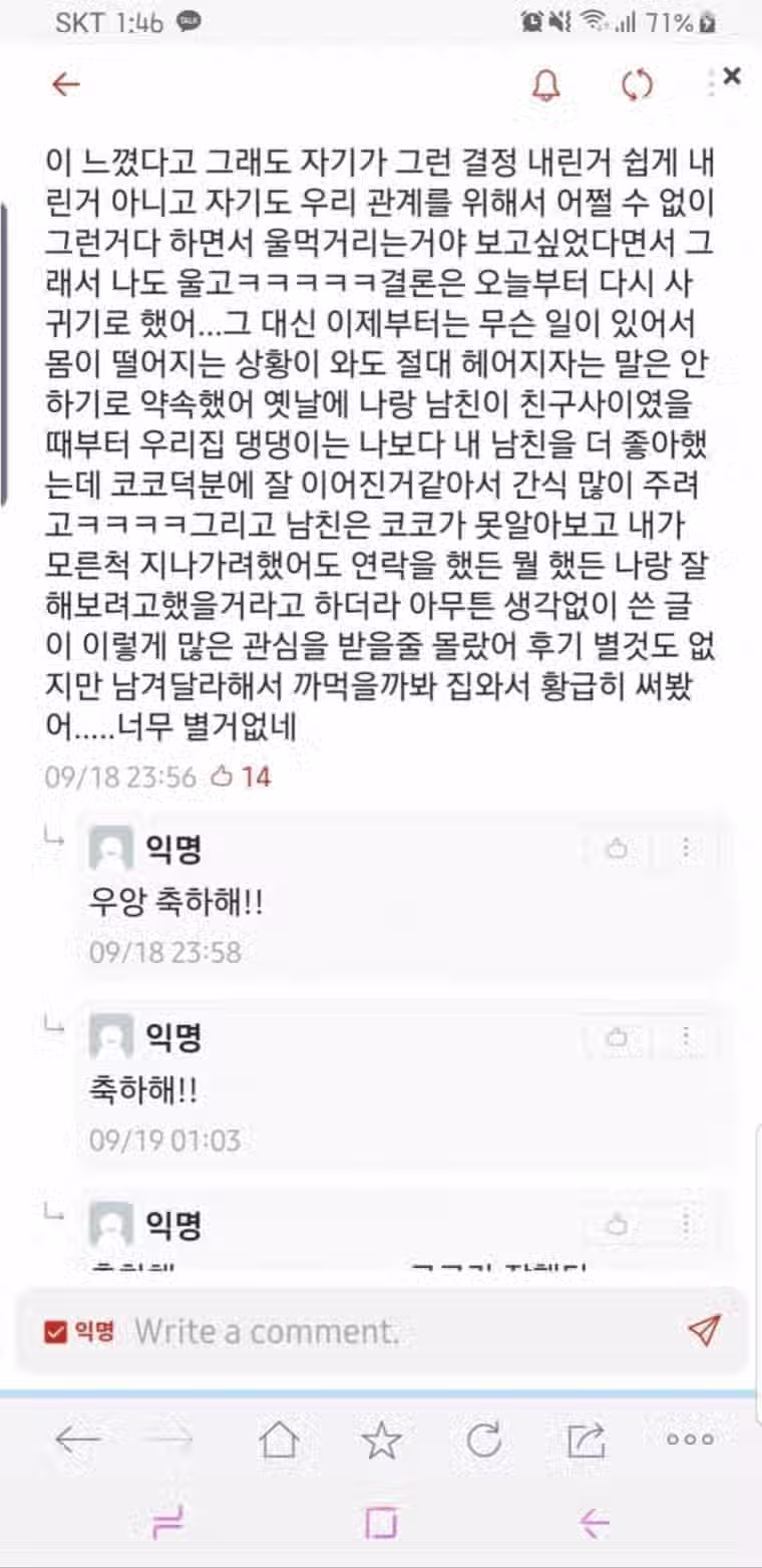 강아지 산책시키다 당혹스러움 3