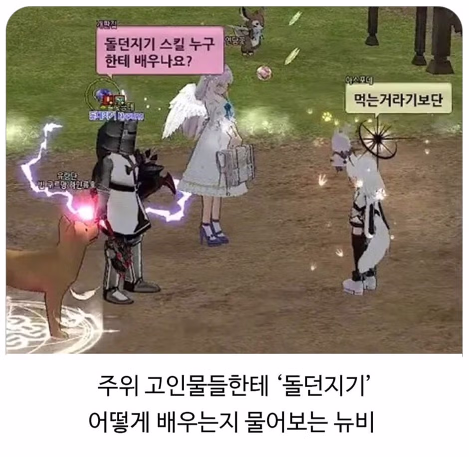 오래된 온라인 게임에서 볼 수 있는 풍경 - 뽐뿌 인기글 이미지 1 - 밈카세