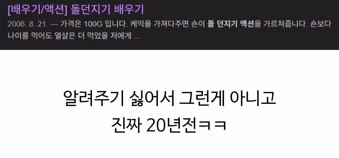 오래된 온라인 게임에서 볼 수 있는 풍경 - 뽐뿌 인기글 이미지 5 - 밈카세