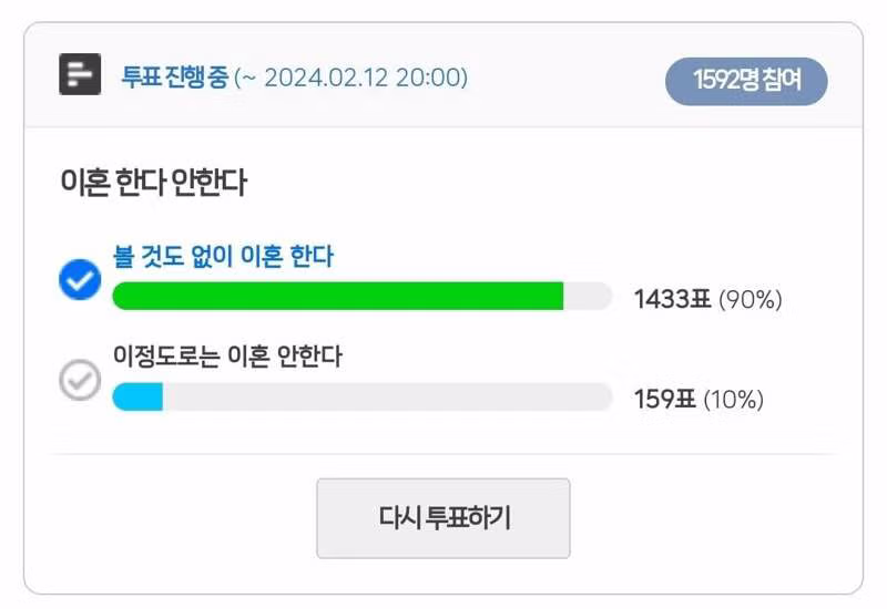 이혼 확률 90퍼센트가 나온 곰국 논란 글 - 인벤 인기글 이미지 5 - 밈카세