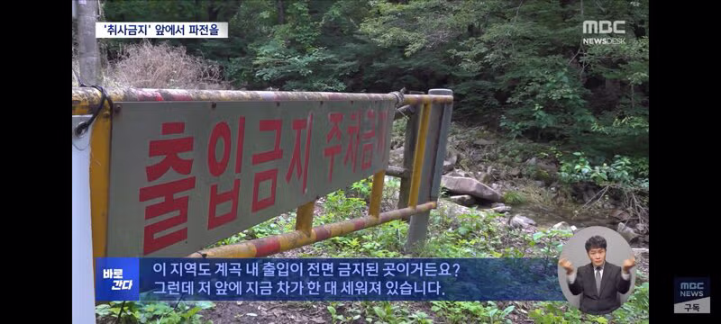 국립공원 내 취사 흡연 야영 금지 위반자들의 뻔한 변명 - 클리앙 인기글 이미지 7 - 밈카세
