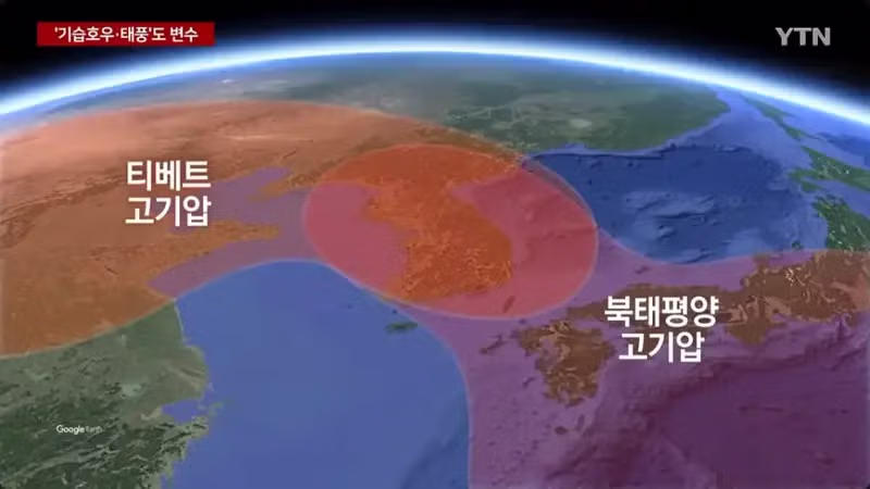 한반도 여름철 이중 열돔 현상이 사라진 이유 - 디시인사이드 인기글 이미지 2 - 밈카세