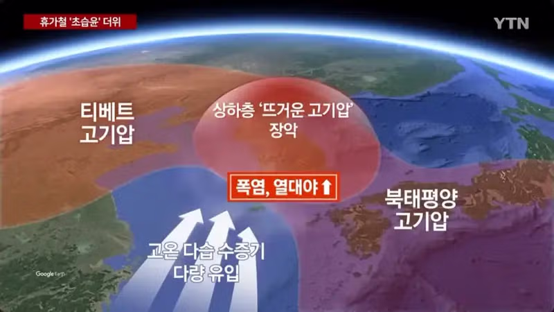 한반도 여름철 이중 열돔 현상이 사라진 이유 - 디시인사이드 인기글 이미지 4 - 밈카세