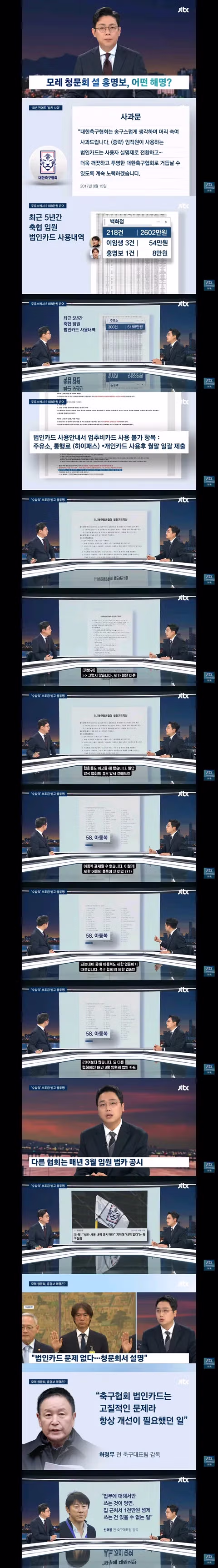 축협과 홍명보 감독의 법인카드 사적 이용 논란 - 클리앙 인기글 이미지 3 - 밈카세