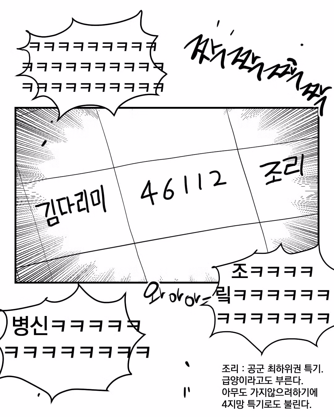 공군 입대 과정을 그린 만화 - 디시인사이드 인기글 이미지 10 - 밈카세