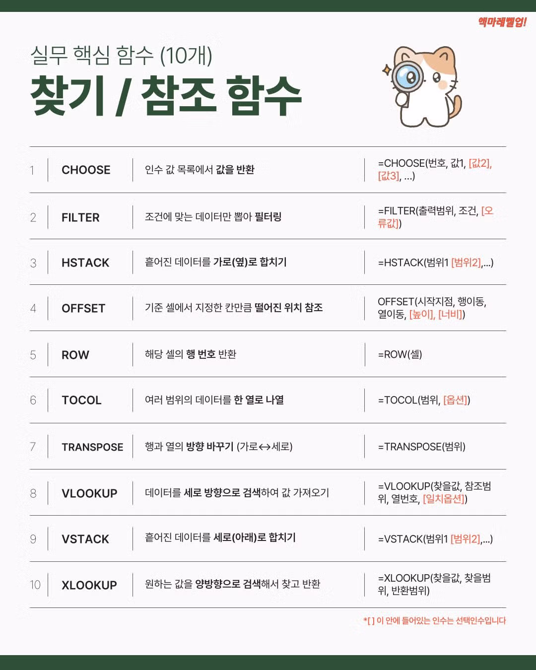 엑셀 실무에서 자주쓰는 함수 치트키.jpg💻 3