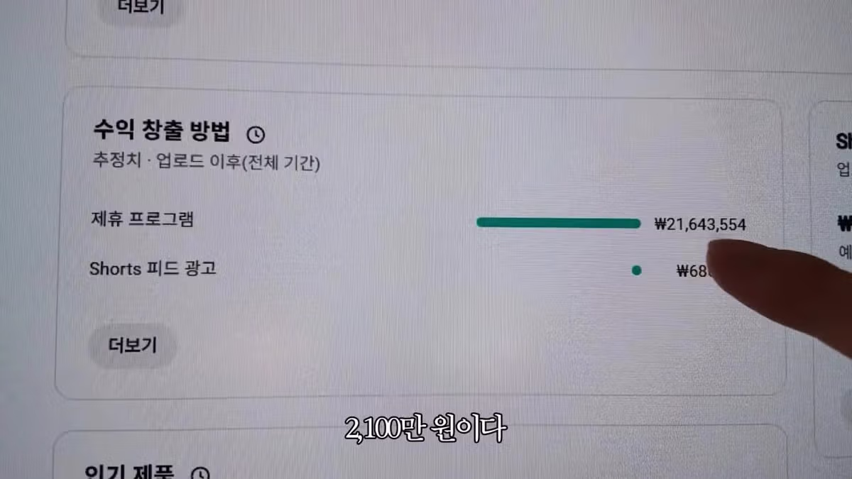 요즘 쇼츠 유튜버들의 수익 창출 방식 - 뽐뿌 인기글 이미지 15 - 밈카세