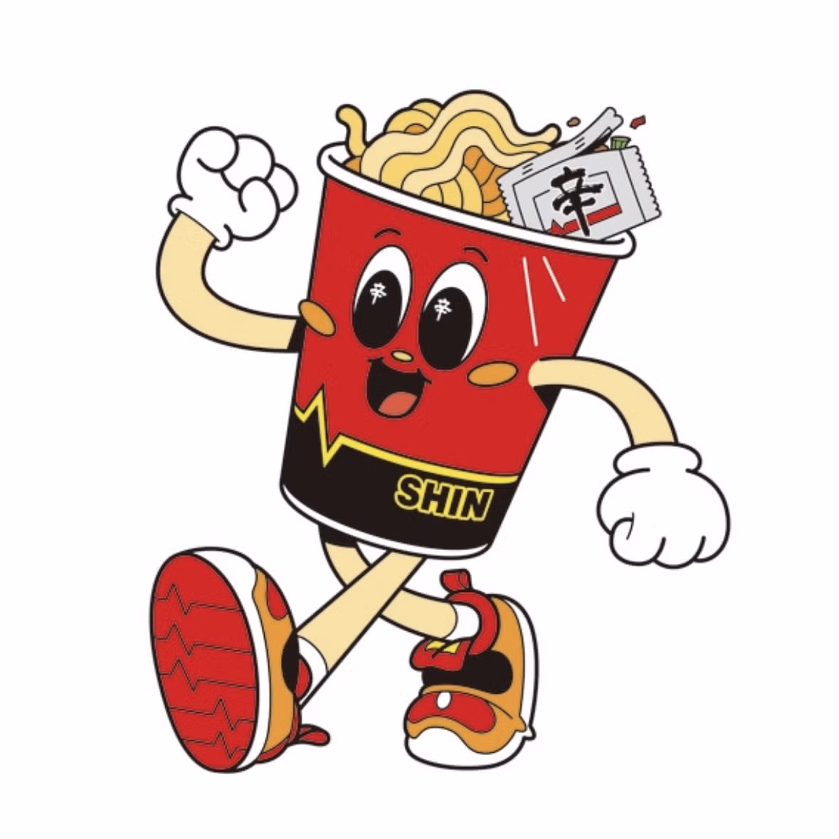 농심에서 공개한 신라면 캐릭터 'SHIN'.........jpg 2