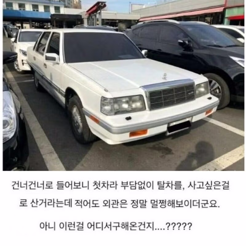 신입사원의 차를 두고 흉보는 상사들 - 보배드림 인기글 이미지 2 - 밈카세