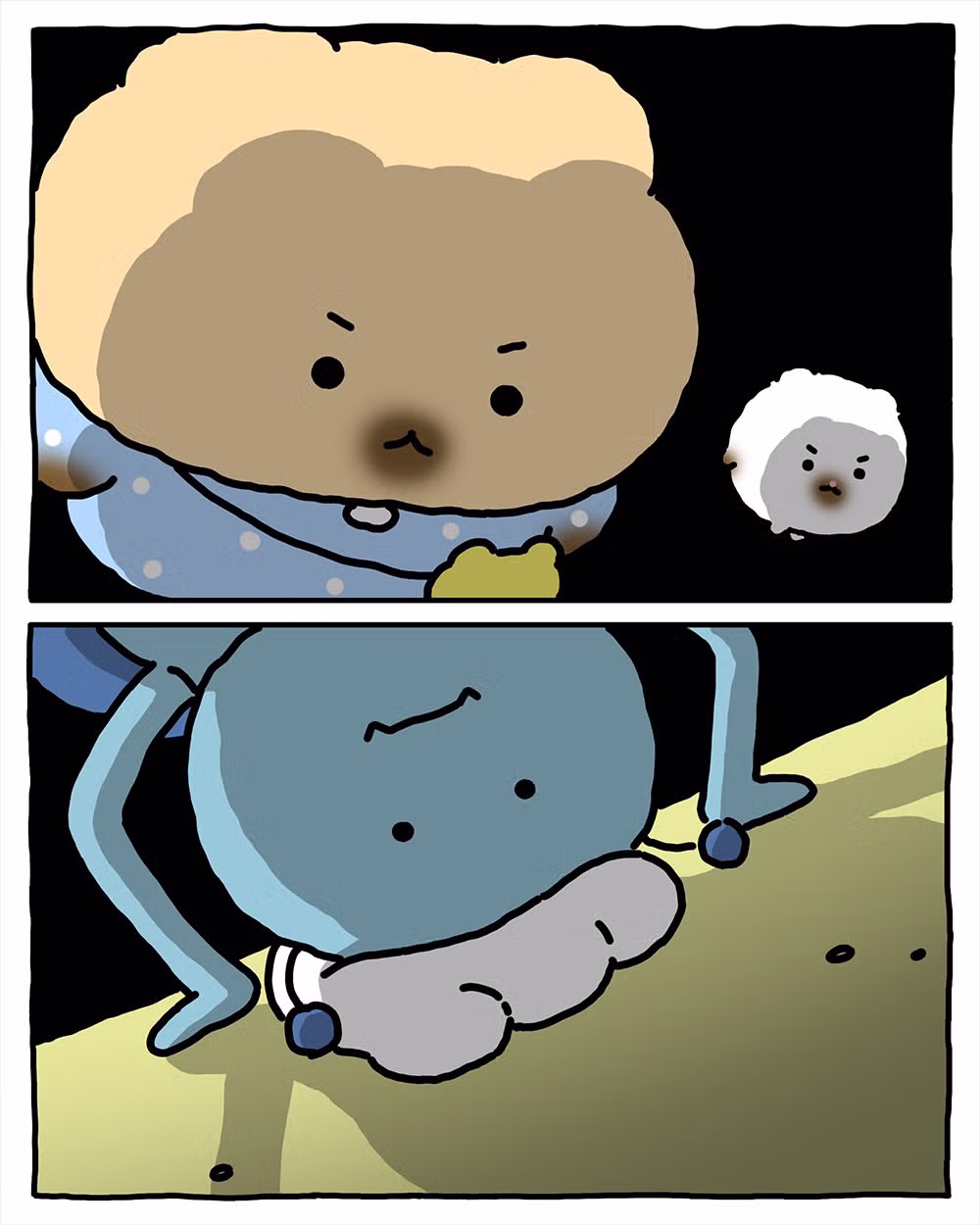 [망그러진 곰] 두쫀구리야. 내일도 찾아갈게. 13