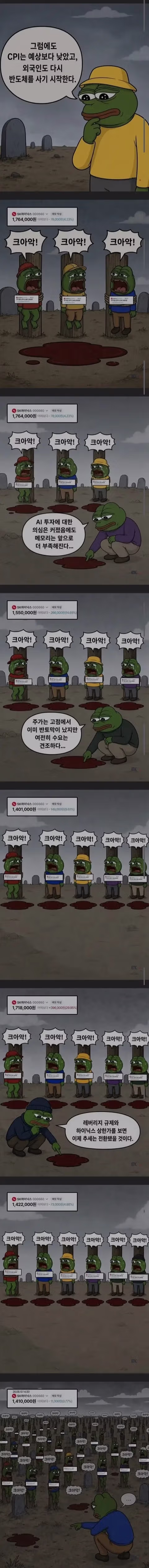 SK하이닉스 관련 풍자 만화 - SLR클럽 인기글 이미지 2 - 밈카세