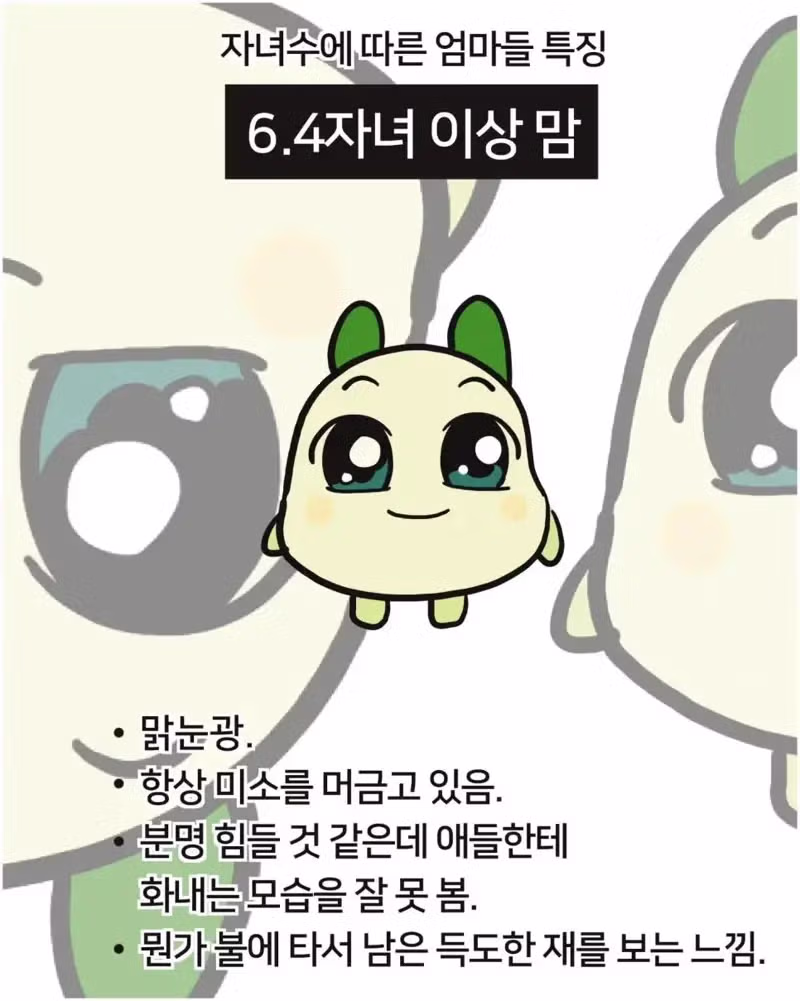 자녀 수에 따라 달라지는 엄마들의 특징 - 개드립 인기글 이미지 6 - 밈카세