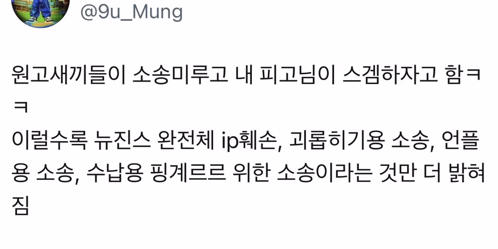 오늘자 어도어 vs 뉴진스 다니엘 소송 방청 요약 9