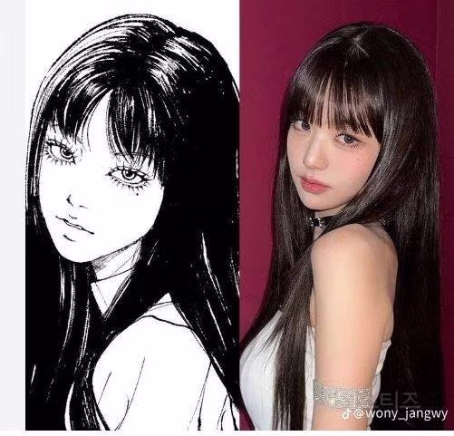 원작자 이토준지가 인정한 토미에 닮은꼴 .jpg63 5