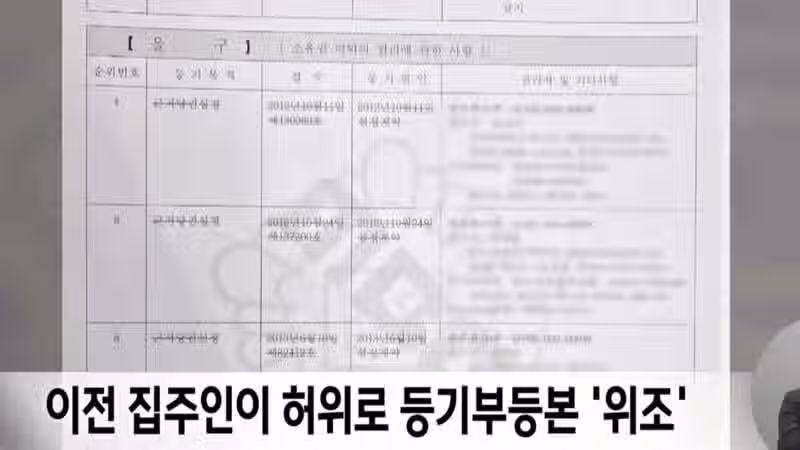 소멸된 근저당권이 부활하는 수법으로 매매사기 5