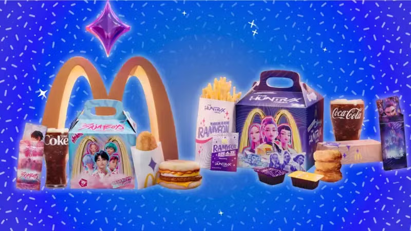 케데헌 X 맥도날드 콜라보 2