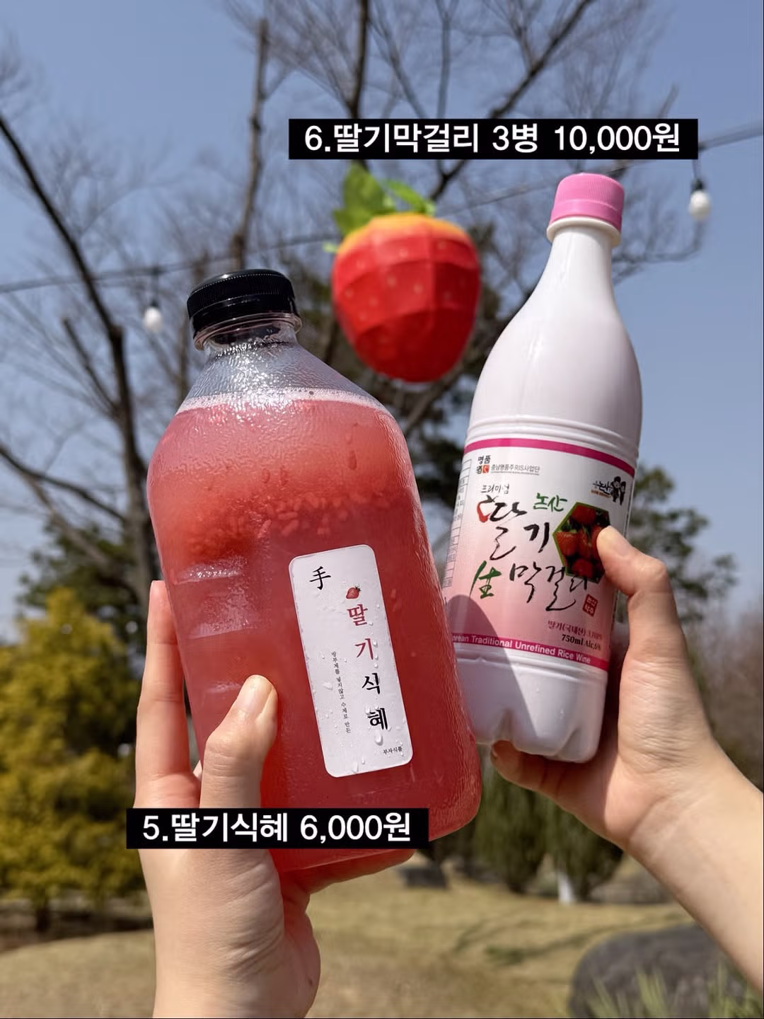 논산딸기축제에서 판매 한다는 딸기 먹거리.jpg 6