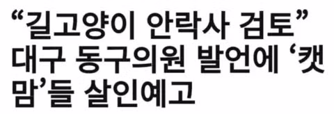 캣맘 강연회에서 벌어진 갈등과 혐오의 양상 - 인벤 인기글 이미지 6 - 밈카세
