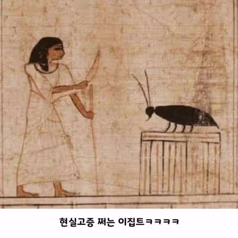 고대 바퀴벌레 크기 수준 5