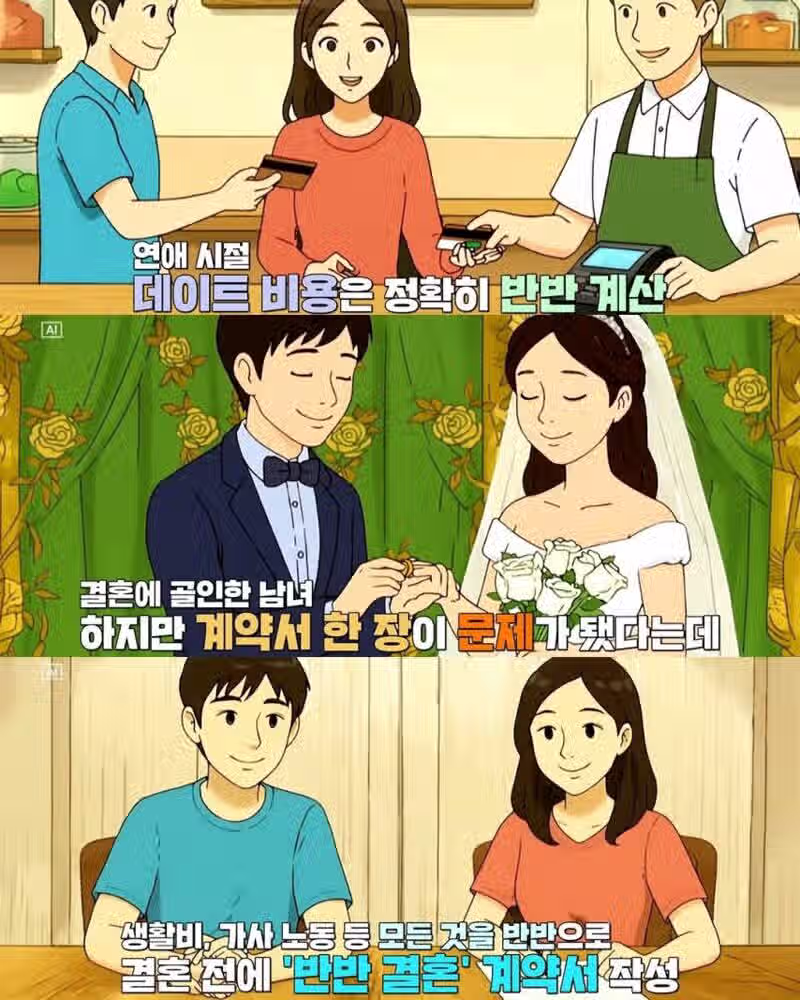 MZ세대들의 반반 결혼 논란 3