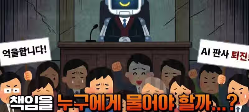 ??? : AI 판사가 판결 잘못하면 책임은 누가짐?? 2