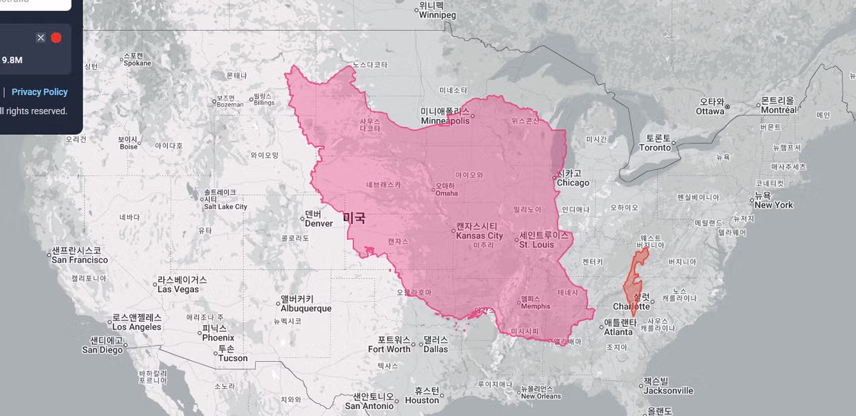 이란 땅덩어리 크기 체감 2