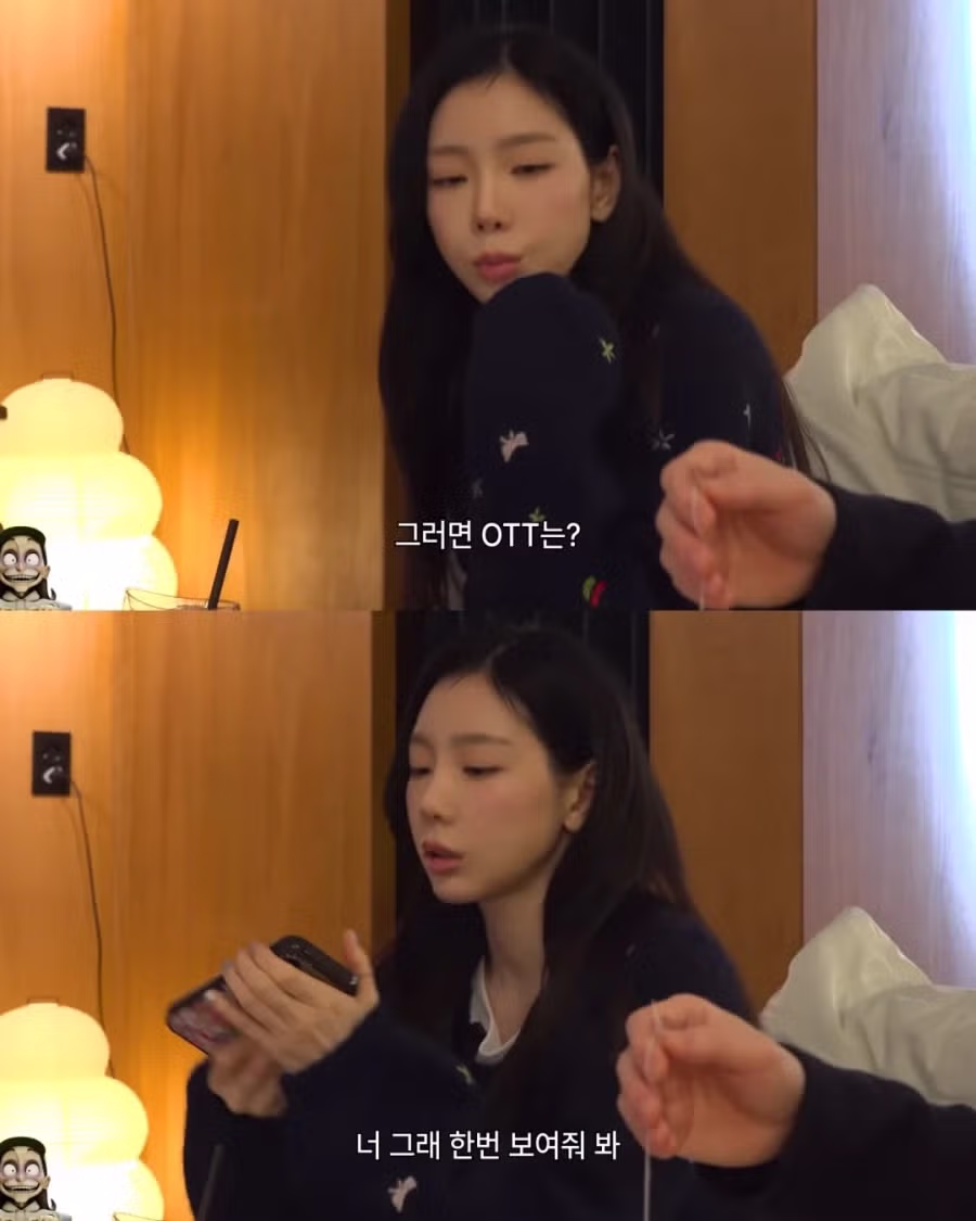 OTT 7개 구독 중이라는 소녀시대 태연.jpg 2
