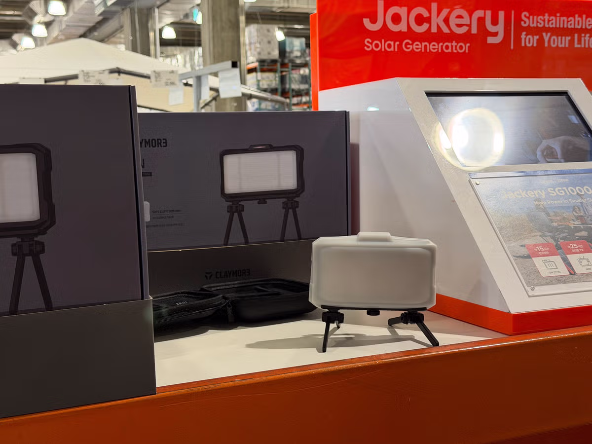 코스트코 왔는데 조명 디자인이 좀 2