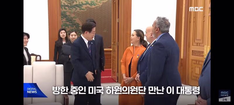 李대통령, 美하원의원단에 "중동전쟁 탓에 어려움…조언 듣고파" 2