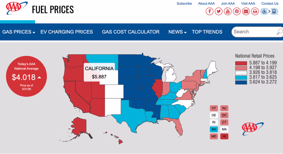 [속보]미국 휘발유 4달러 돌파 2