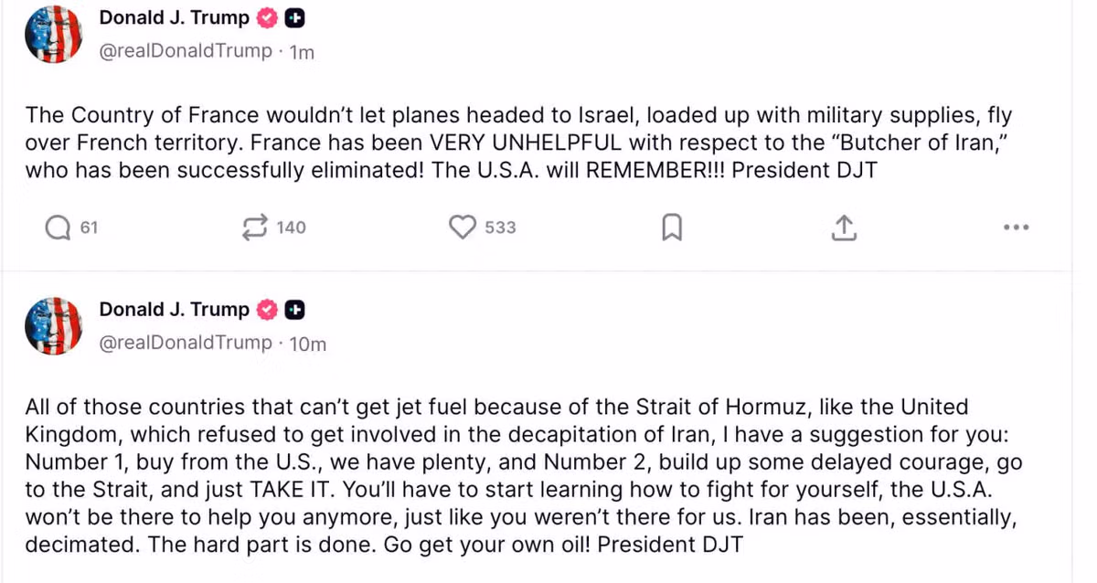 속보) 트럼프 빤스런각 잡는 중 ㅋㅋㅋ 2