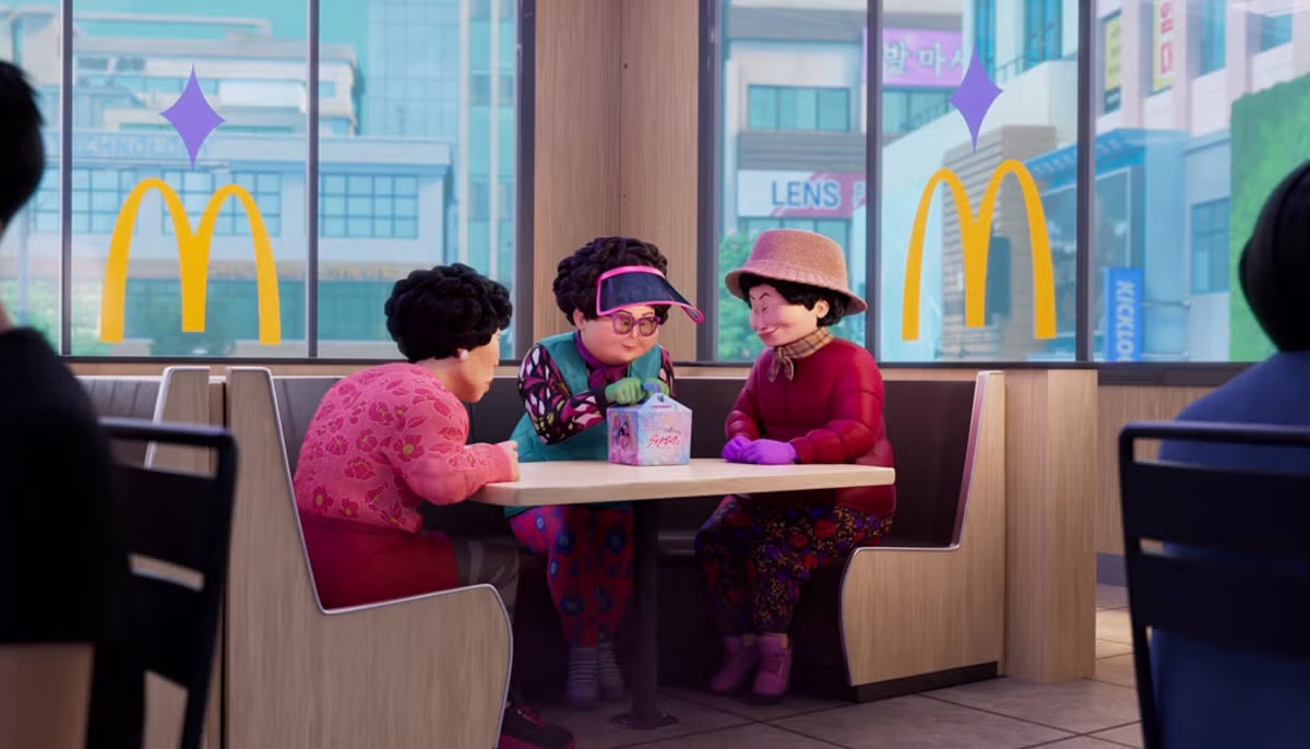 [케데헌] 미국 맥도날드 X 케데헌 콜라보 광고 2차 영상 6