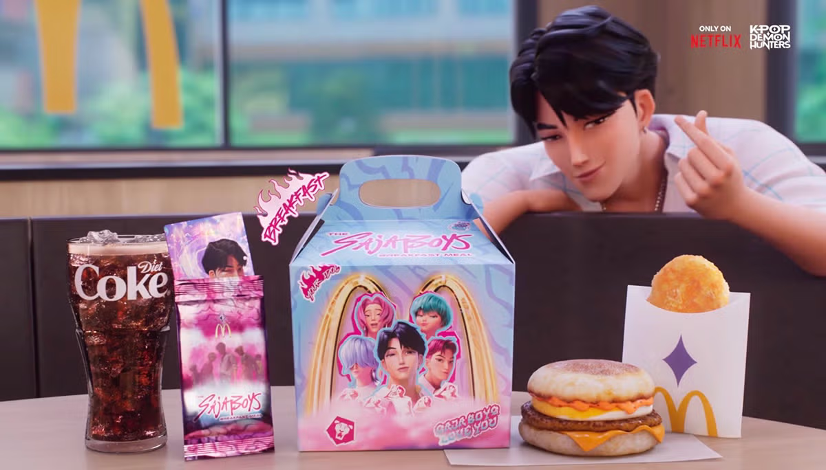 [케데헌] 미국 맥도날드 X 케데헌 콜라보 광고 2차 영상 8