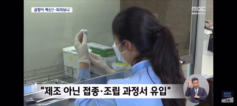 곰팡이 코로나 백신 선동하는 국힘에 대해 팩트체크 11