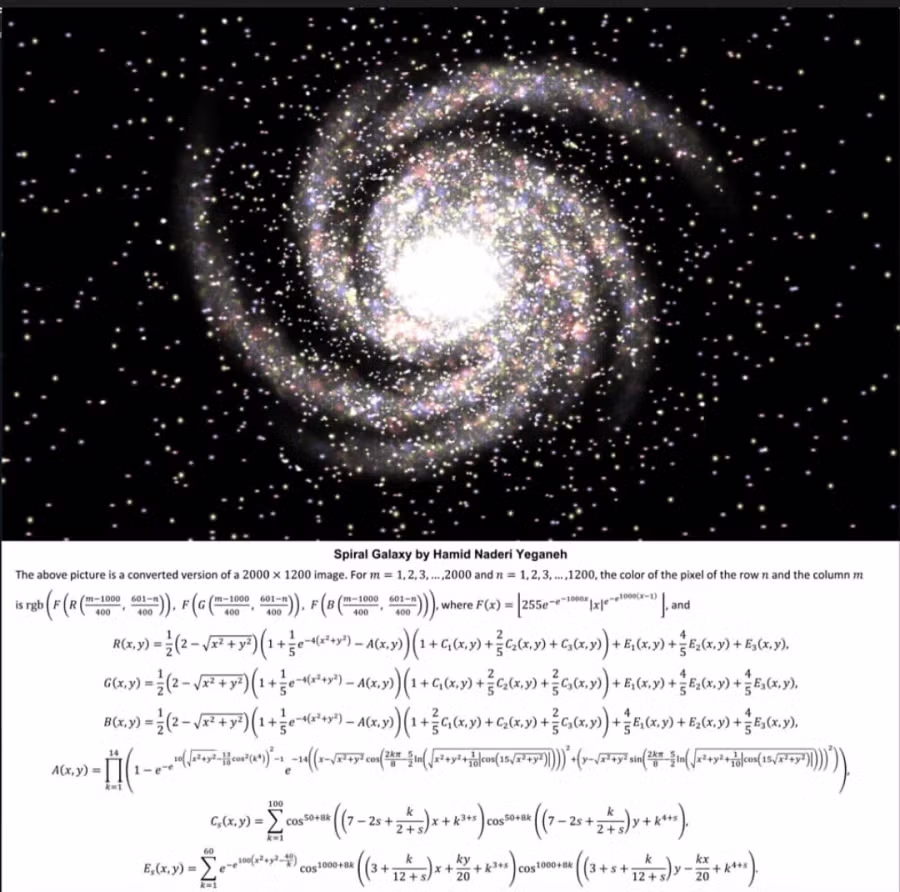수학과 졸업작품 으로 퍼져있는 그림 정체 7