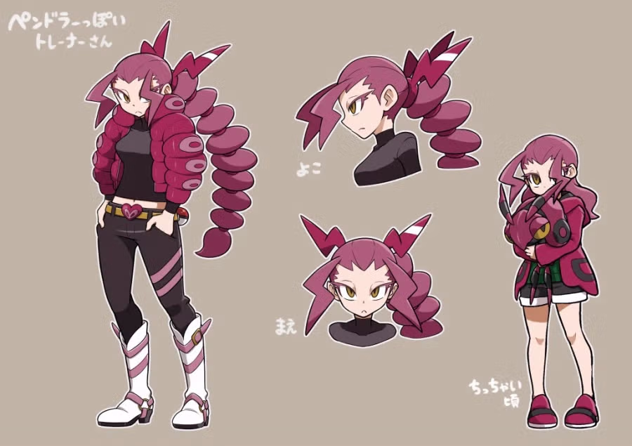 공식연재 작가가 그린 포켓몬 의인화.jpg 9