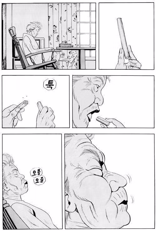 만화책 식객에 나온 미국에서 만난 한국음식을 싫어하는 이웃집의 한국인할머니 6