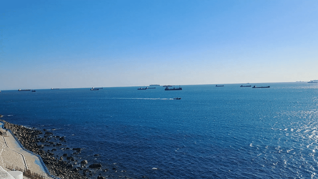 부산 영도구 흰여울 문화마을 바다 4