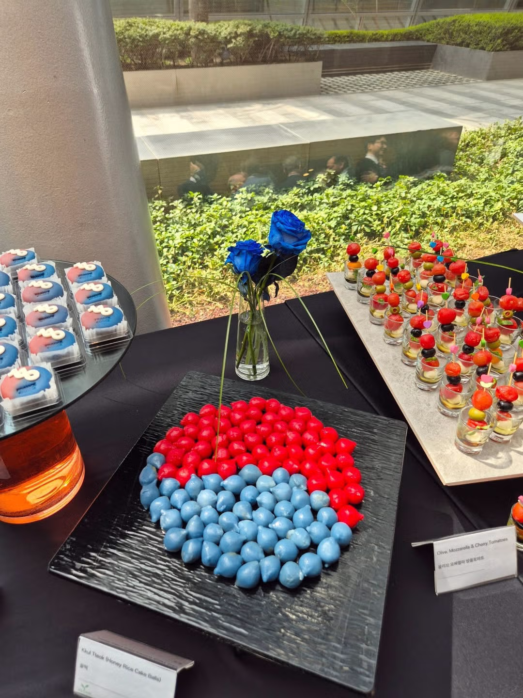 청와대 프랑스 국빈만찬에 올라간 설기떡, 꿀떡 3