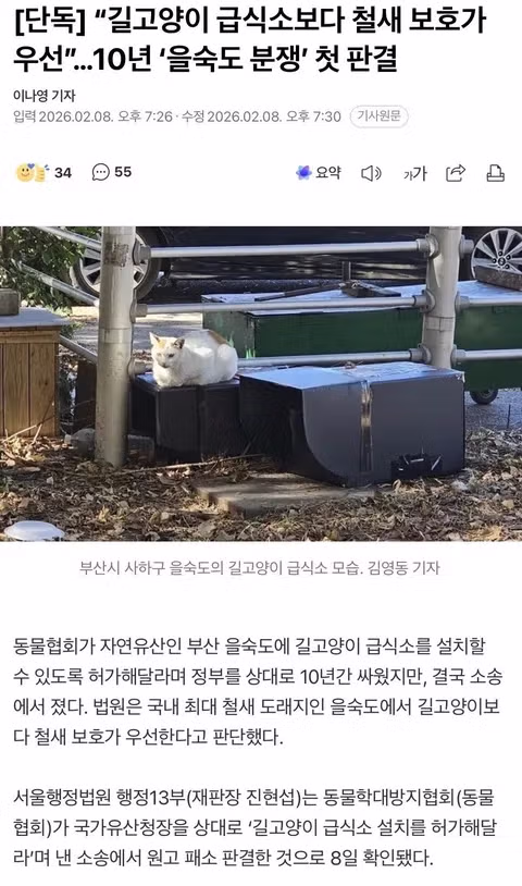 박형준 부산시장의 묘(猫?)한 발언 2