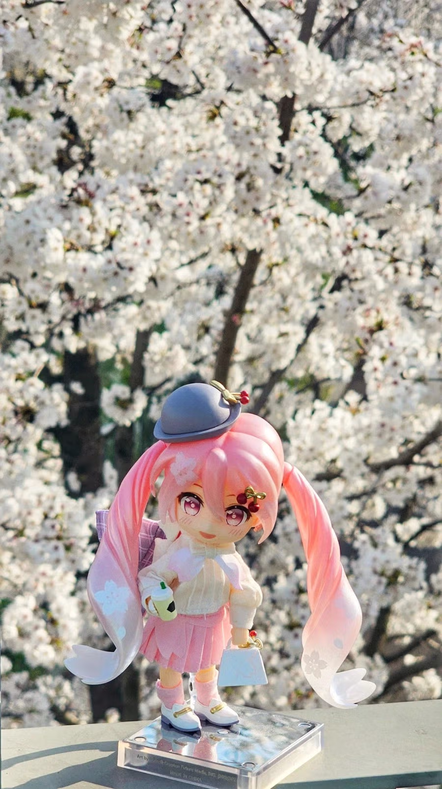 벚꽃날리는 날에 사쿠라미쿠 피규어를 찍어봤습니다 16